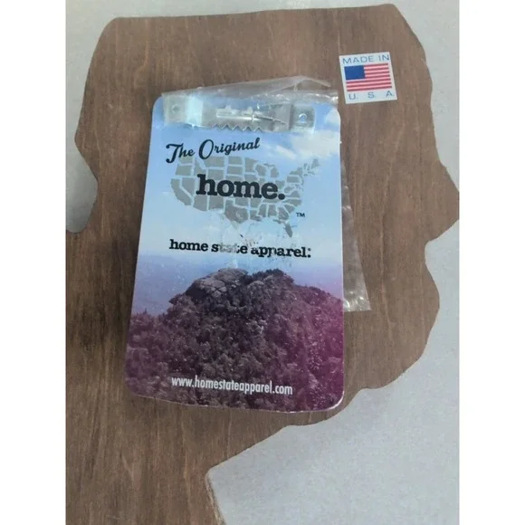 Home State Apparel New Jersey Rustic Barn Wood "Home" Wall Decor Plaque - Picture 4 of 5